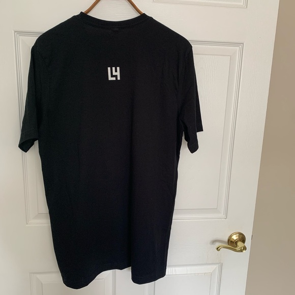 Unisex “Give Back Love More” Black Tee - Picture 3 of 5